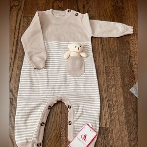 NWT sweater onesie - size 3-6 month